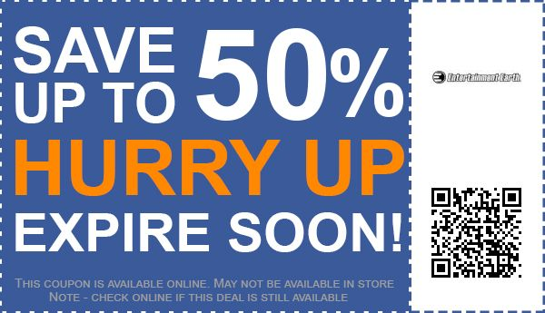 Entertainment Earth Coupons: 95% off Promo Code 2017