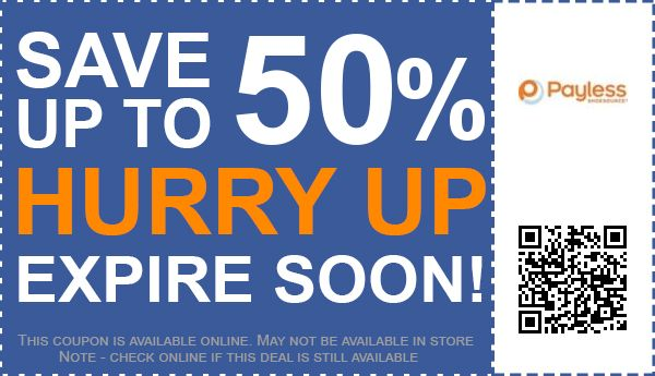 payless in store coupon