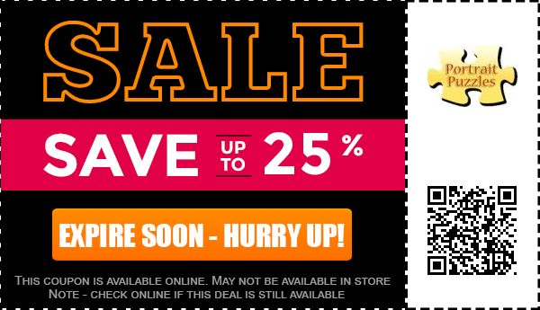 Portrait Puzzles Coupons 15 Off Promo Code June 2017