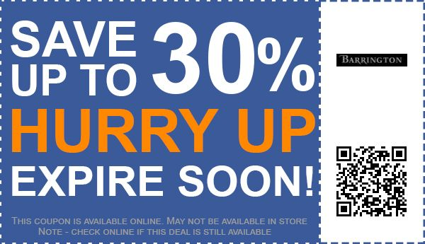 Barrington gifts coupon code