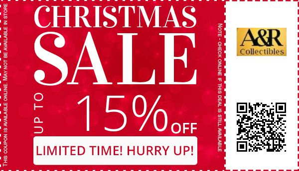 15 Off A R Collectibles Coupon Promo Code Dec 2020