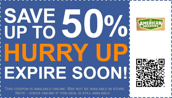 Up To 50 Off American Meadows Coupon Promo Code For February 2018