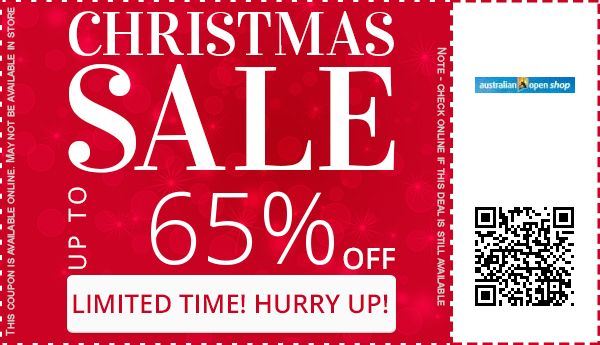 50% Off Australian Open Shop Coupon, Promo Code - Mar 2021