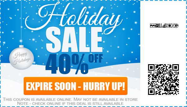 Billabong coupon code