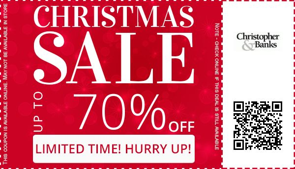 60 Off Christopher Banks Coupons Promo Codes Nov 2018