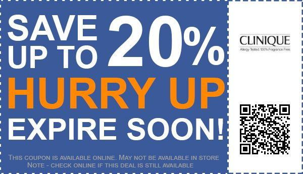 Clinique Coupons Nov. 2019: Coupon &amp; Promo Codes