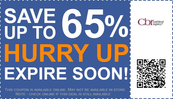 Cord Blood Registry Coupons Apr 2021 Coupon Promo Codes