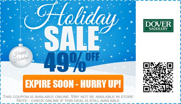 Dover saddlery discount coupons
