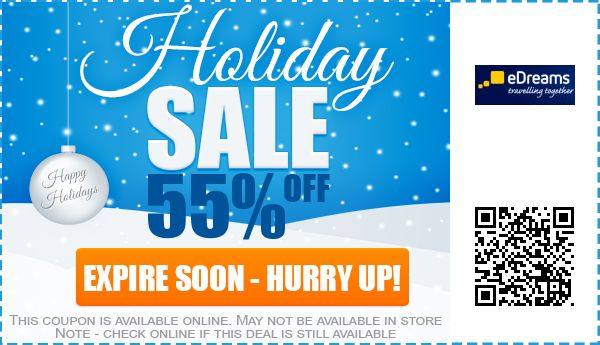 Edreams discount coupons