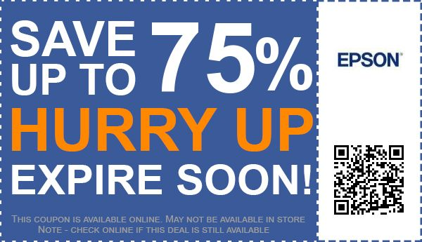 How to use a Epson coupon
