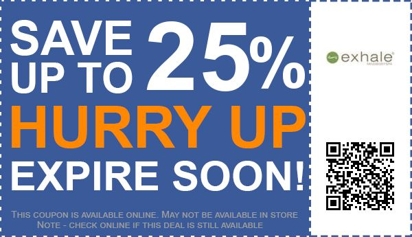 10 Exhale Coupon Codes Coupons August 2023