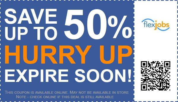 Flexjobs Coupons 67 Off Coupon Promo Code 2017