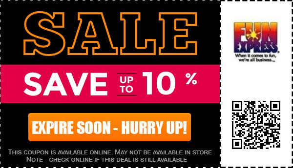 Fun express coupons 12 discounts mar 2021