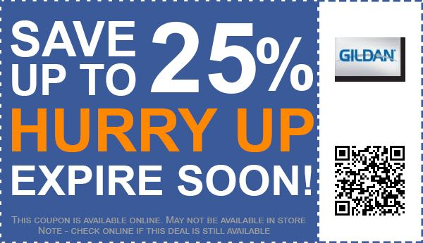Gildan discount coupon