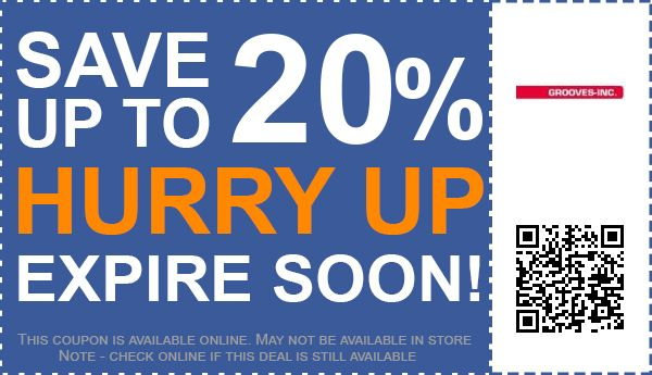 Grooves inc coupon code
