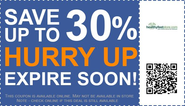 Up To 40 Off Healthy Feet Store Coupon Promo Code For February 2018
