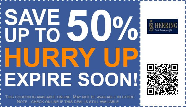 herring shoes discount code
