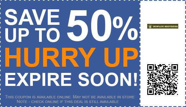 Up To 50 Off Howler Brothers Coupon Promo Code For October 2018