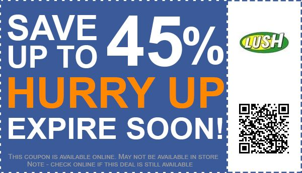  50 Off LUSH Cosmetics Coupon Discount Codes April 2023