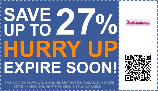 Up To 27 Off Lux Addiction Coupon Promo Code For February 2018