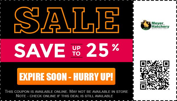 Meyer Hatchery Coupons Nov 2017 Coupon Promo Codes