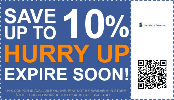 Music notes coupon code