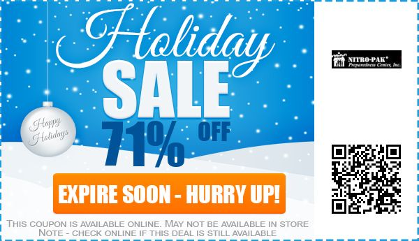 Nitro Pak Coupon Codes 65 Discount Jan 2021