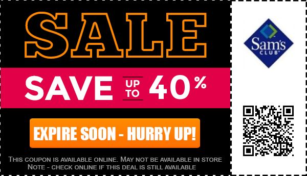 30% Off Sam's Club Coupons, Promo Codes &amp; Free Shipping 2018