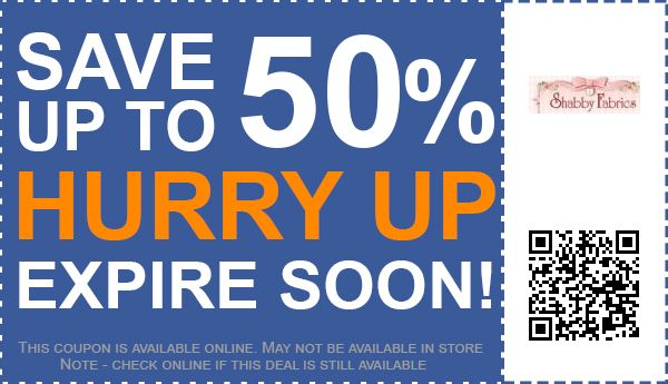 shabby fabrics coupons 30 off coupon promo code december 2017 shabby fabrics coupons 30 off coupon promo code december 2017