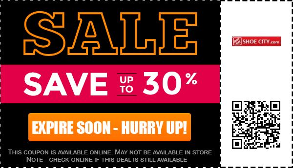 Up to 75 off Shoe City Online Coupon, Promo Code for February 2018