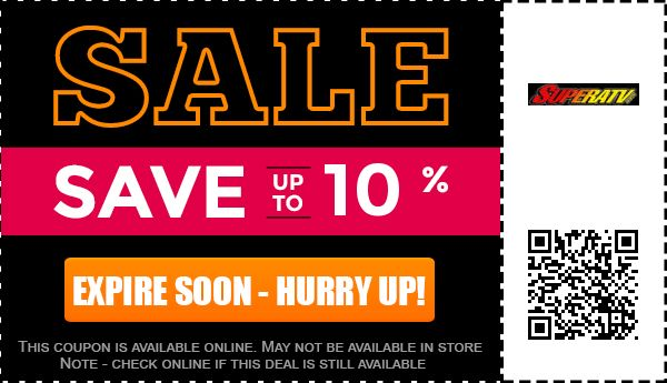 Super atv coupon code