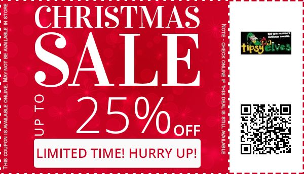 Up To 75 Off Tipsy Elves Coupon Promo Code August 2018