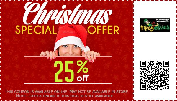 Up To 75 Off Tipsy Elves Coupon Promo Code February 2018