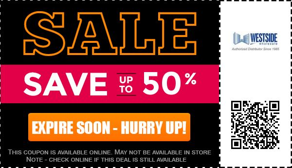 Westside wholesale coupon code