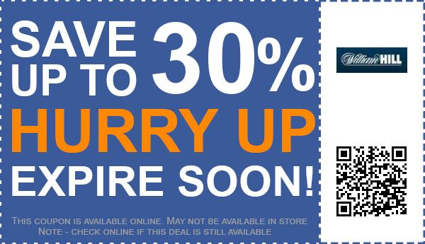  150 Off William Hill Promo Codes Coupons August 2020