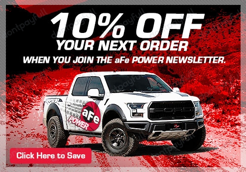 10% Off aFe POWER Coupon, Promo Code - Nov 2022