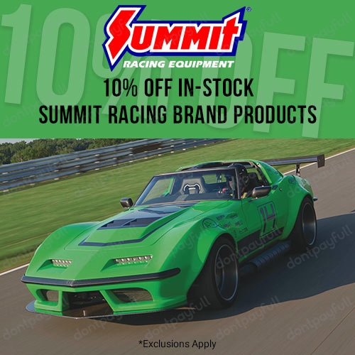 50 Off Summit Racing Coupons & Discount Codes July 2022
