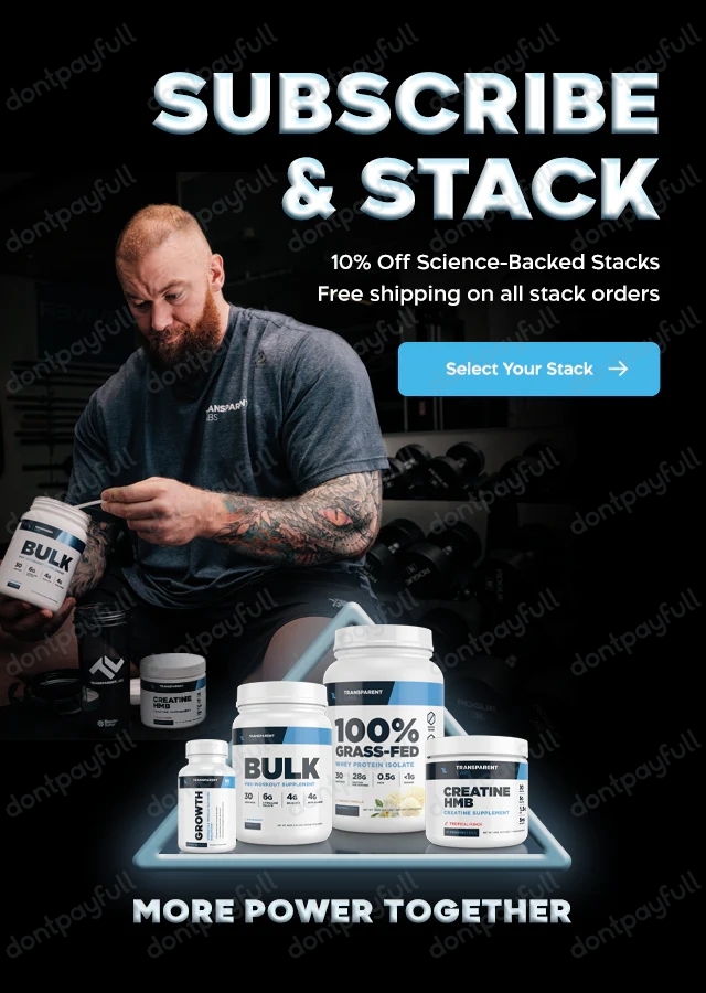 50 Off Transparent Labs Discount Code, Coupon Codes