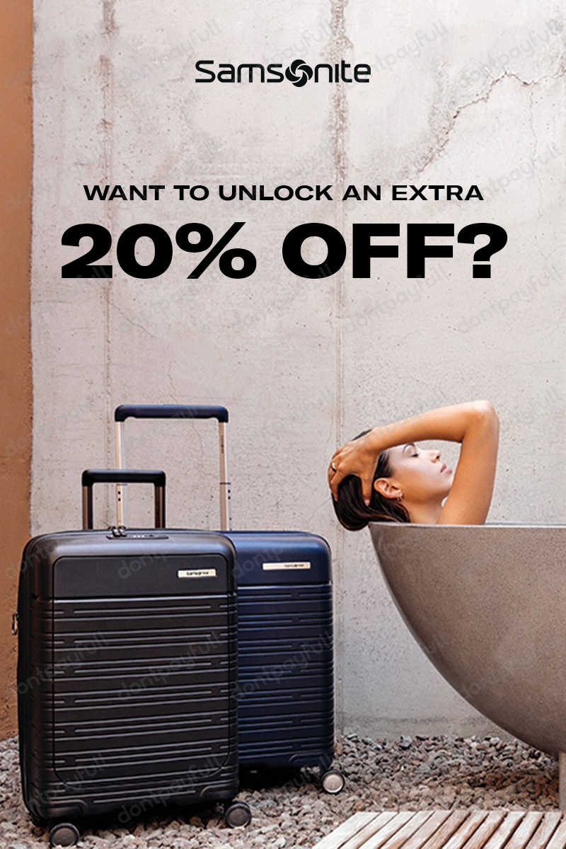 65 Off Samsonite Coupon Code Promo Codes June 2024