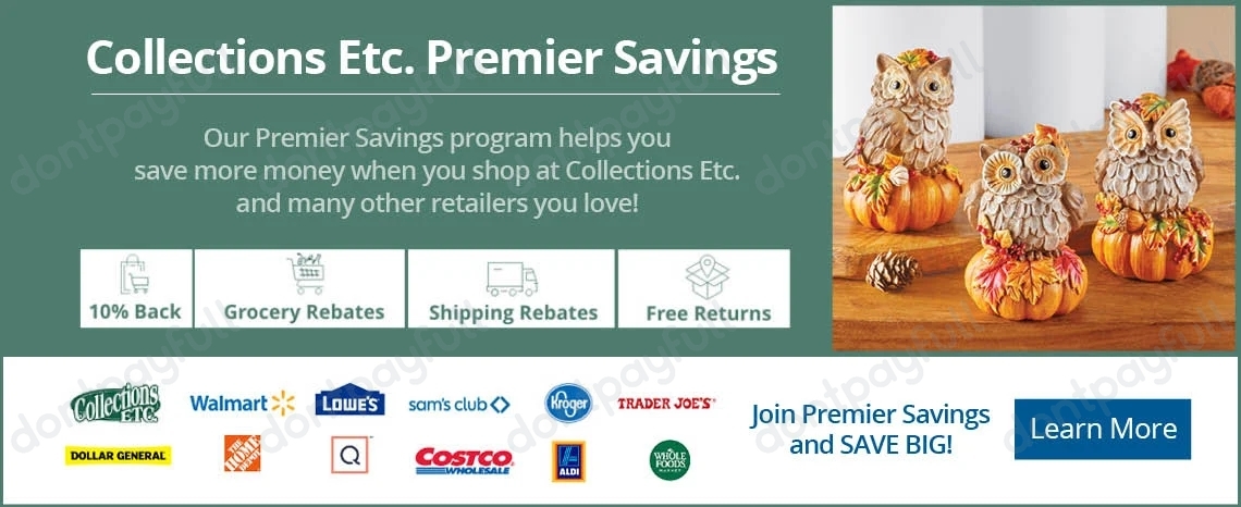 75% Off Collections Etc Promo Code, Coupons - August 2023