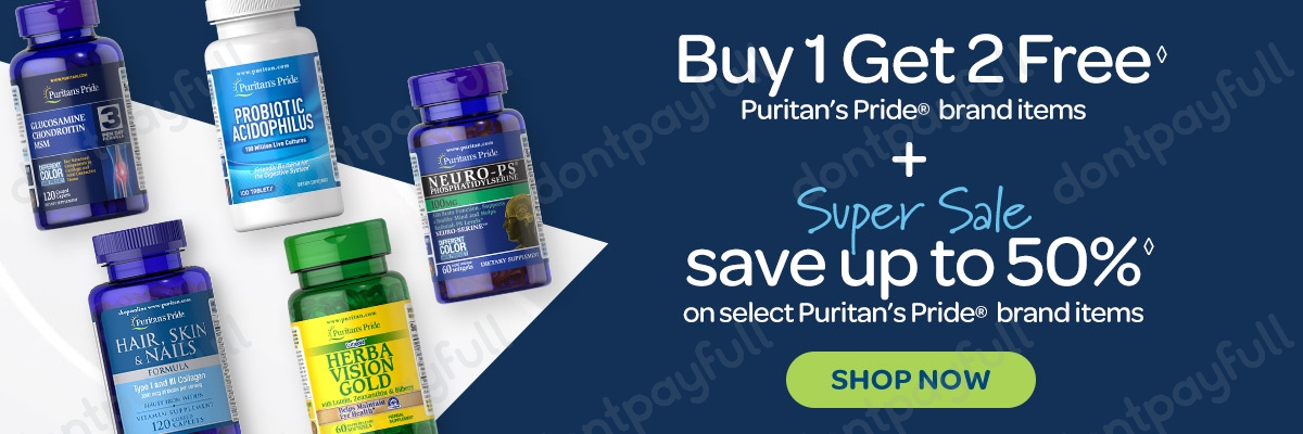 60% Off Puritan's Pride Coupon, Coupon Codes - 2023