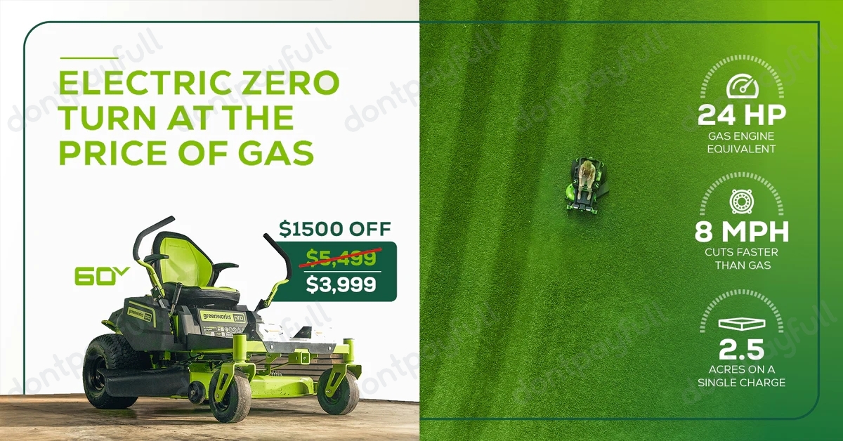 40 Off Greenworks Discount Code Coupon Codes Sep 2023