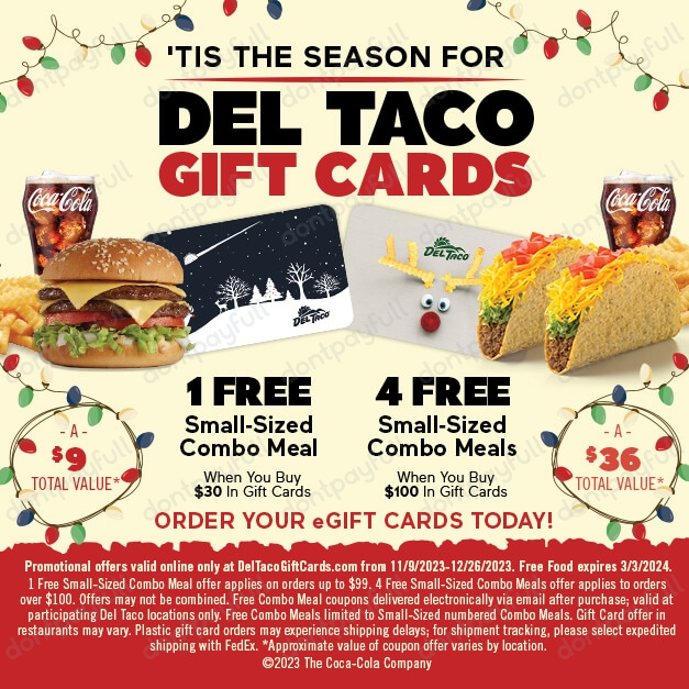 50 Off Del Taco COUPON ⇨ (8 ACTIVE) February 2024