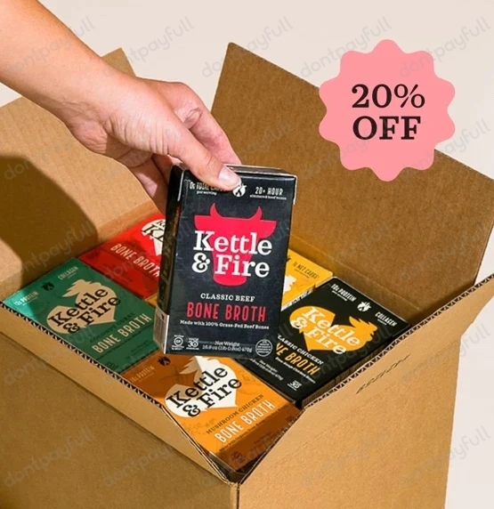 20 Off Kettle & Fire DISCOUNT CODE ⇨ May 2024
