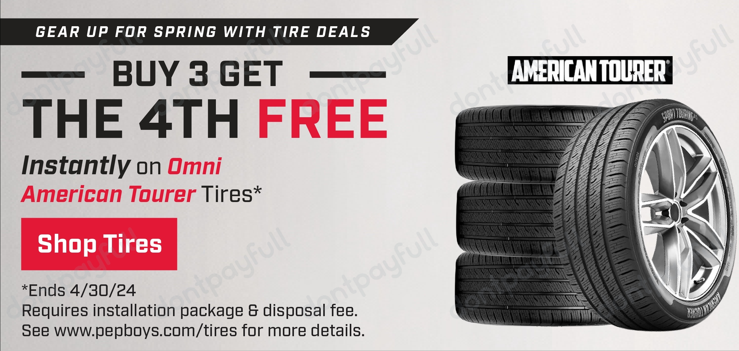 50 Off Pep Boys COUPON ⇨ (34 ACTIVE) April 2024