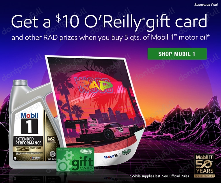 20 Off O'Reilly Auto Parts Coupon, Promo Codes