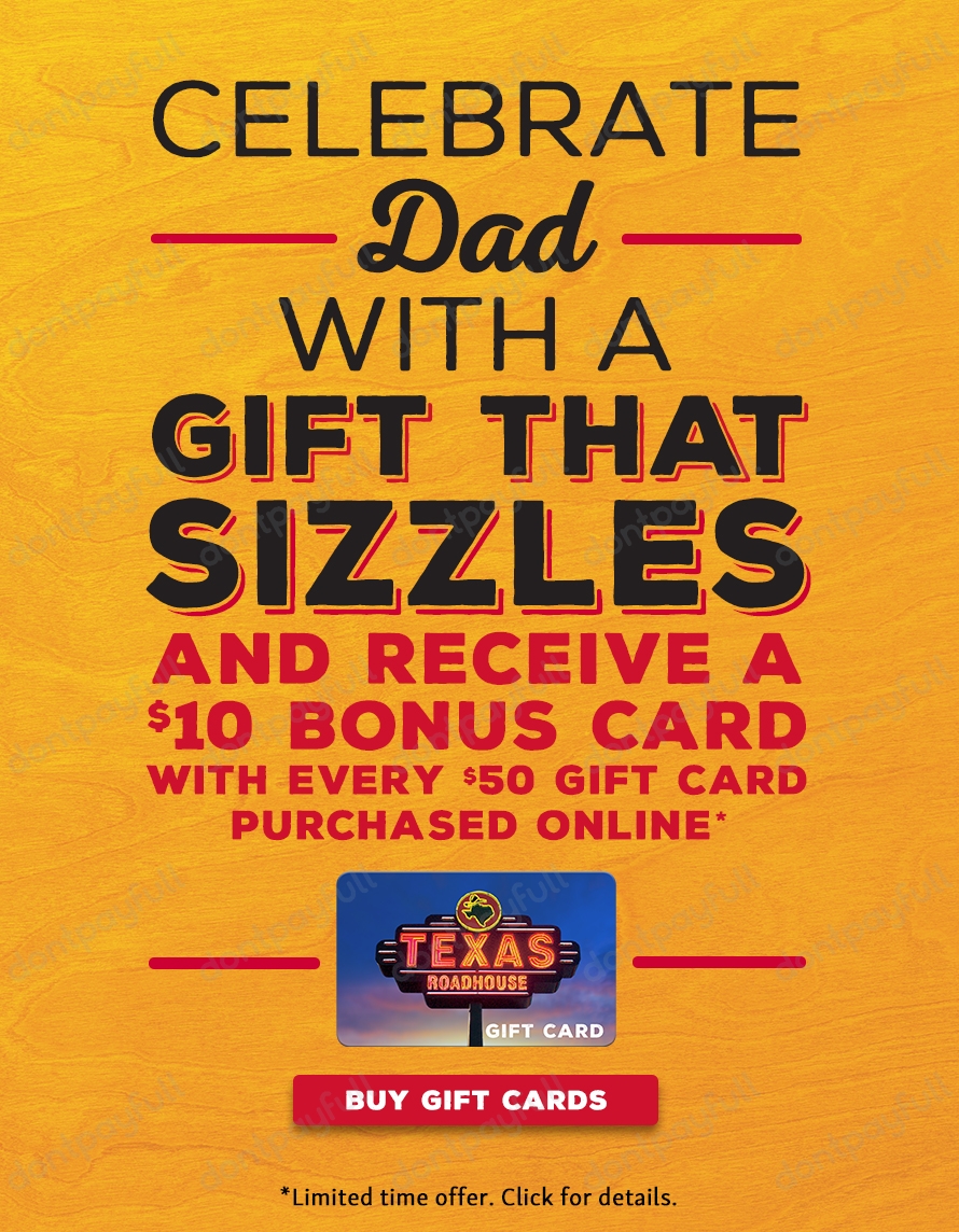 15 Off Texas Roadhouse COUPON CODE ⇨ June 2024