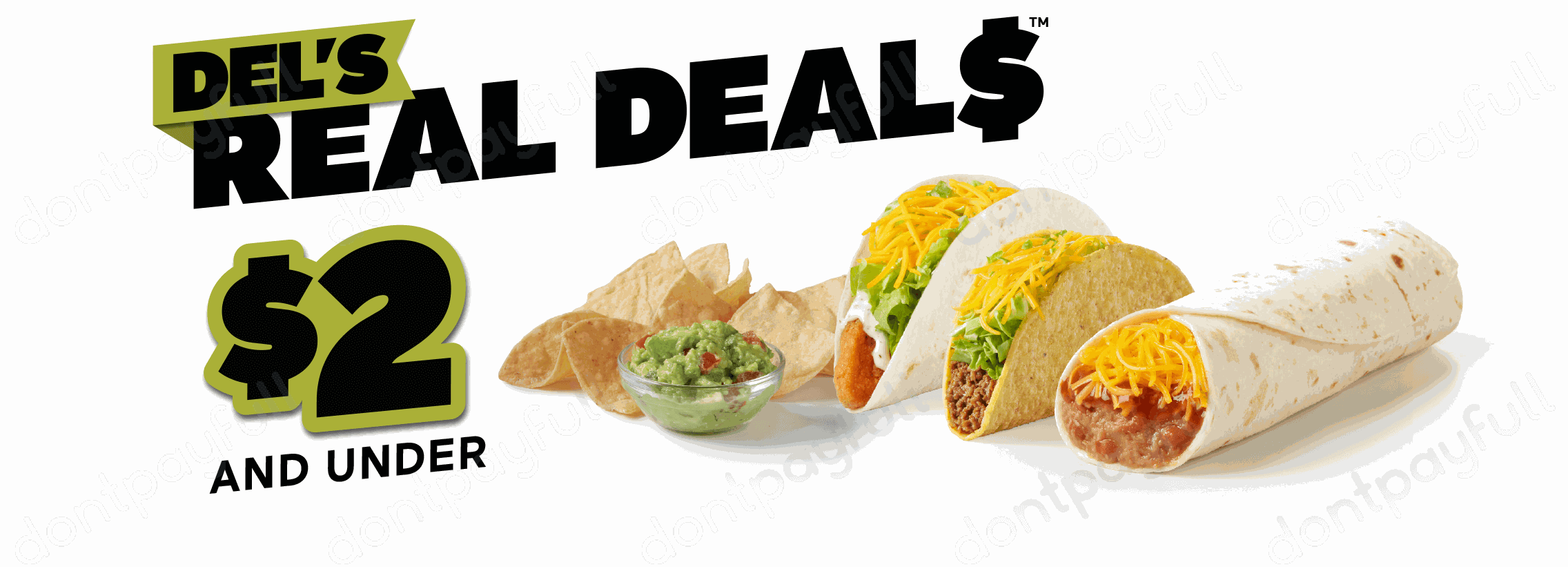 5 Del Taco Promo Codes, Coupons October 2024