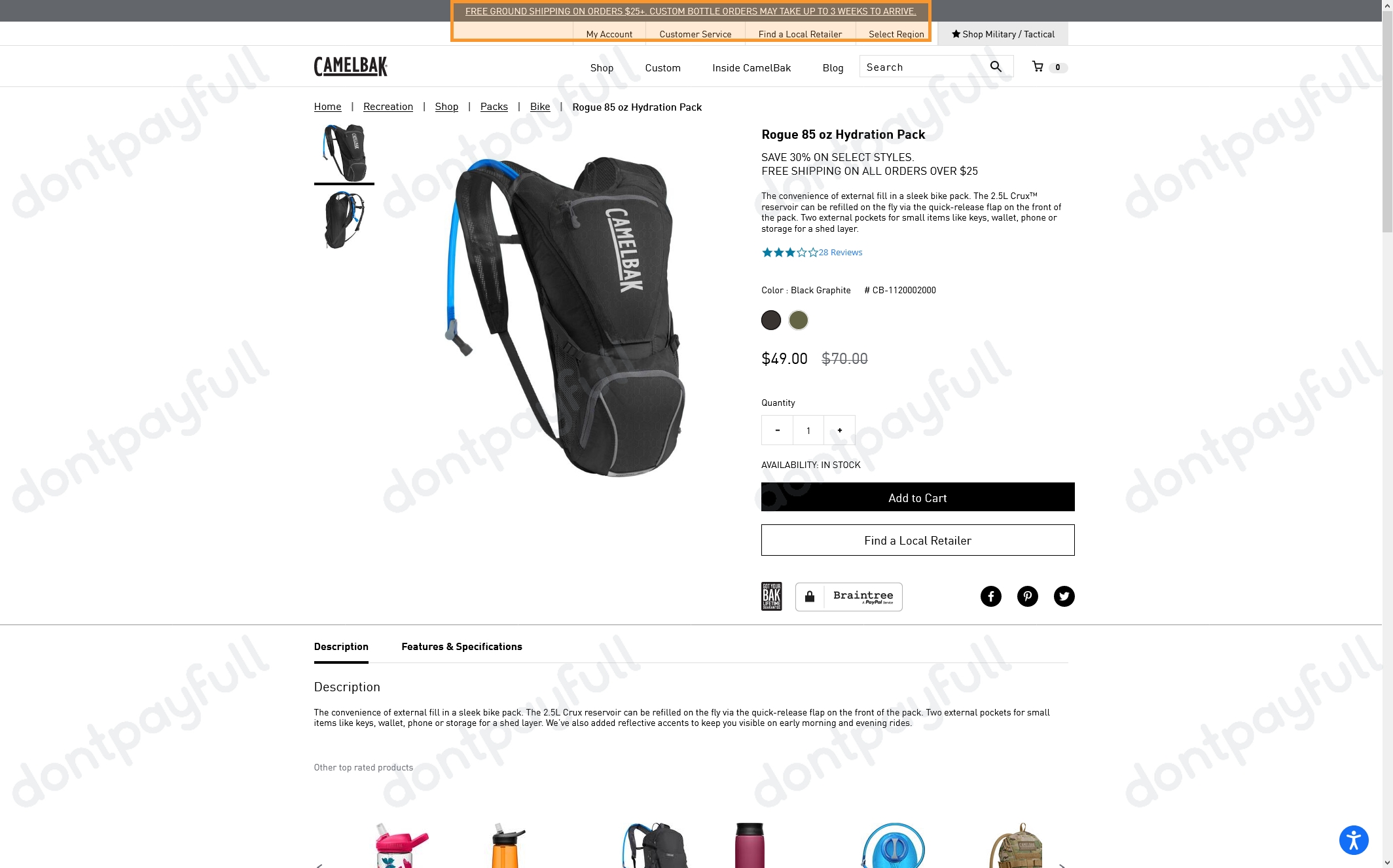 camelbak discount code