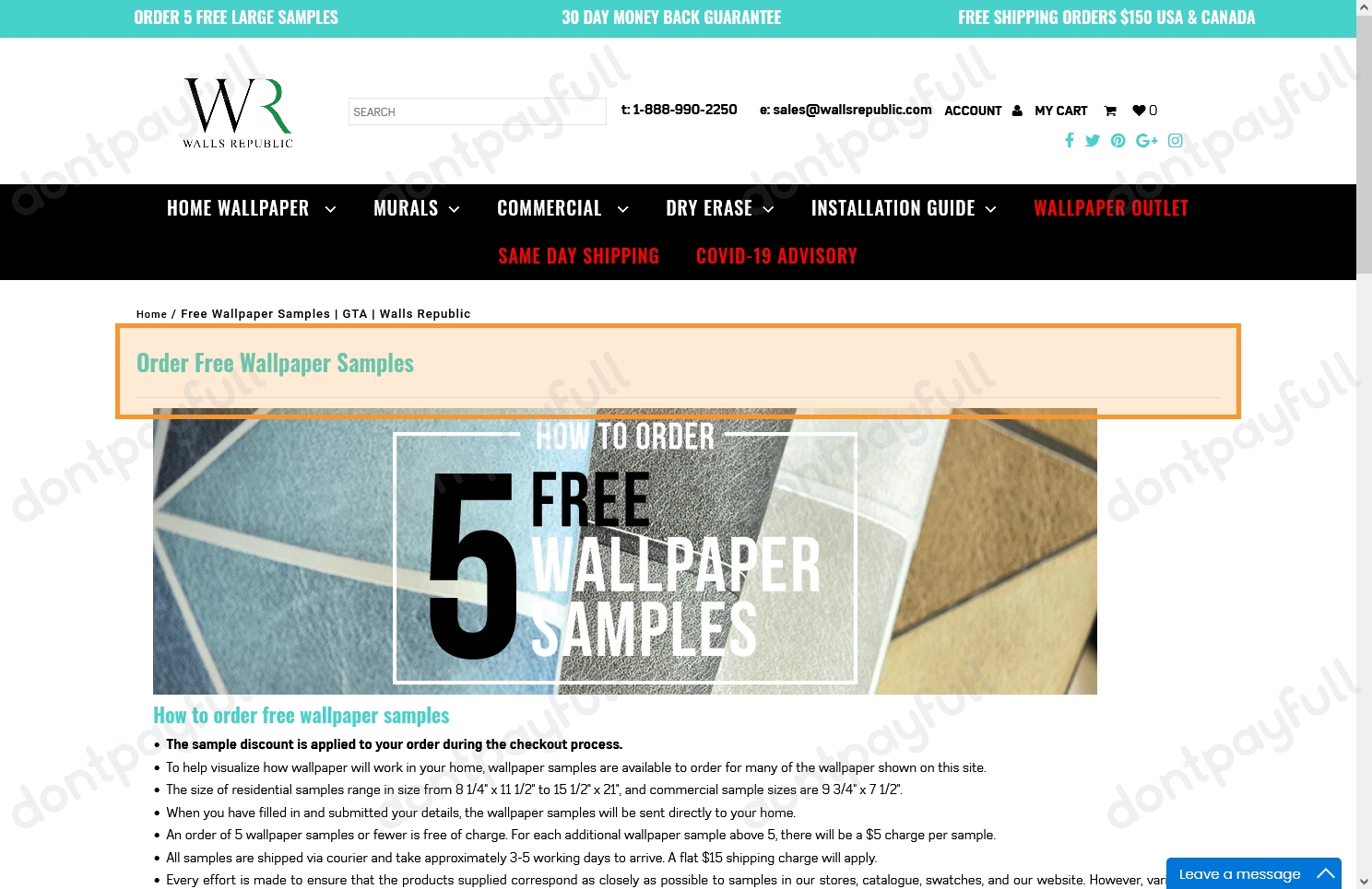 65 Off Walls Republic DISCOUNT CODES September 2024